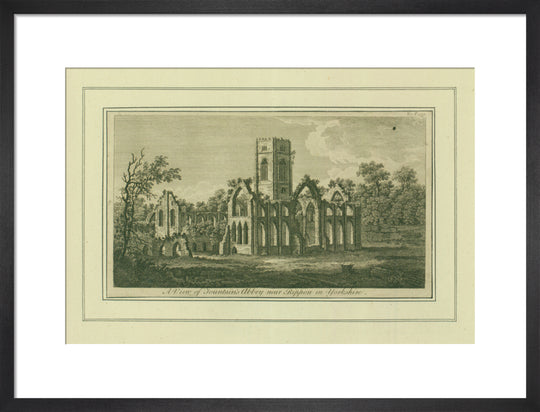 Unknown artist, Fountains Abbey, n.d.