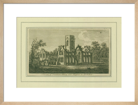 Unknown artist, Fountains Abbey, n.d.