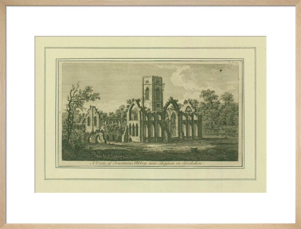 Unknown artist, Fountains Abbey, n.d.
