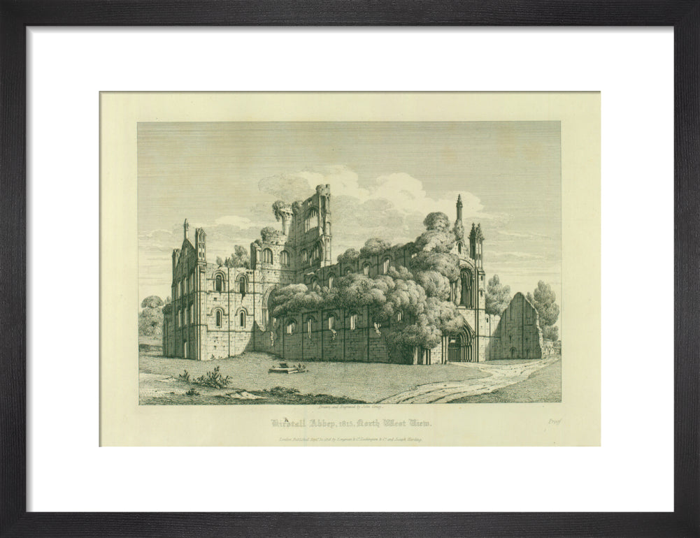 Kirkstall Abbey (North West View)