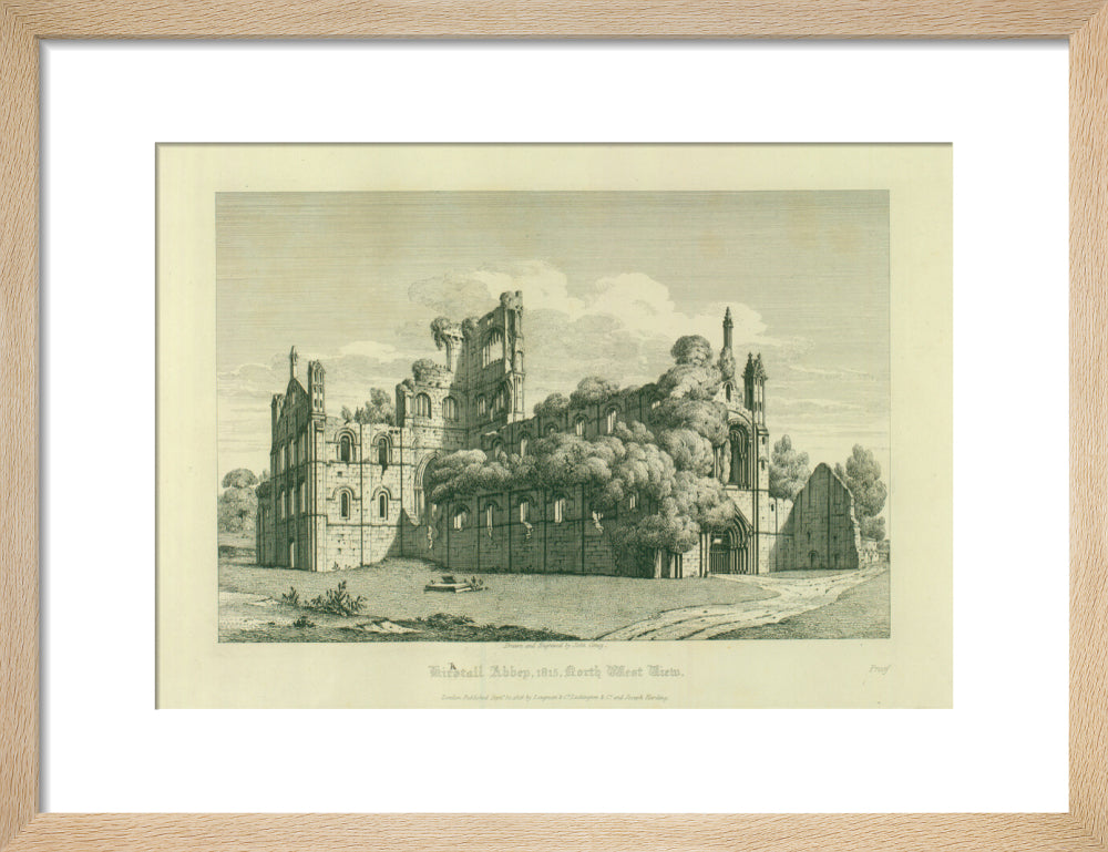 Kirkstall Abbey (North West View)