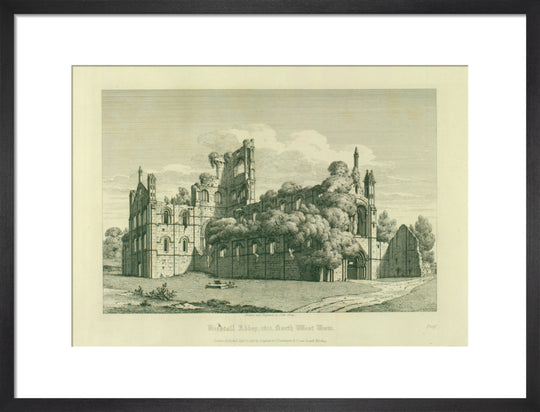John Coney, Kirkstall Abbey (North West View), 1815-16