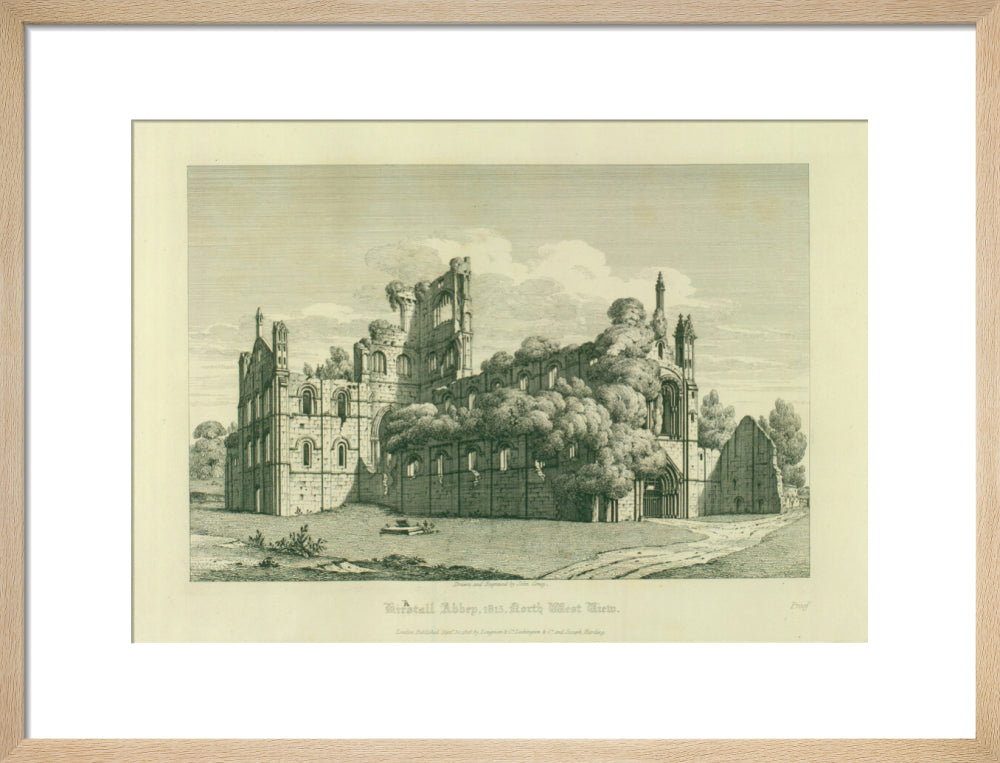 Kirkstall Abbey (North West View)