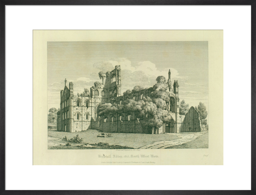 Kirkstall Abbey (North West View)