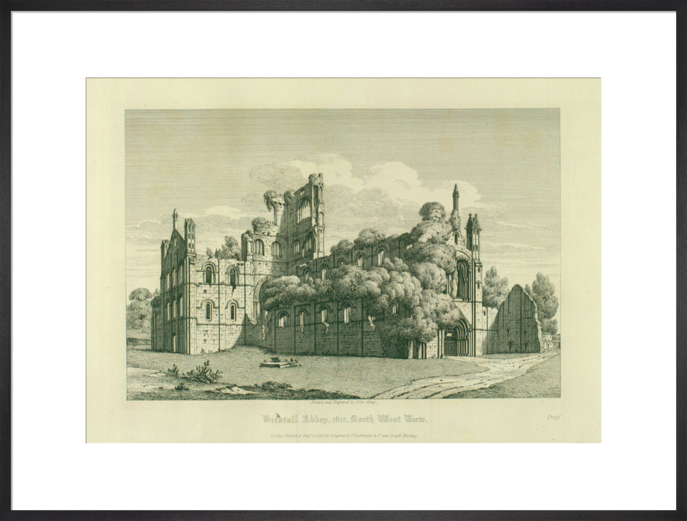 John Coney, Kirkstall Abbey (North West View), 1815-16