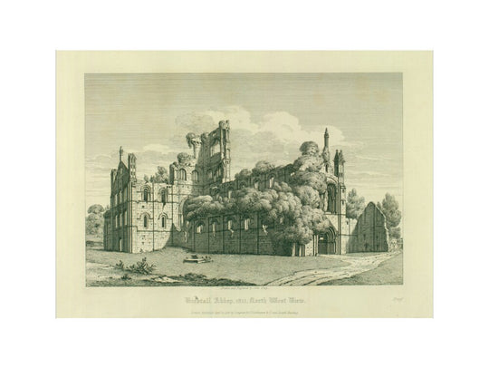 John Coney, Kirkstall Abbey (North West View), 1815-16