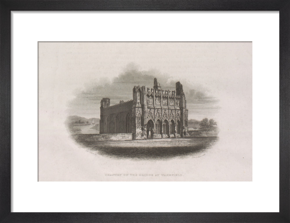 John Le Keux and Thomas Taylor (engraver), Chantry on the bridge at Wakefield, n.d.