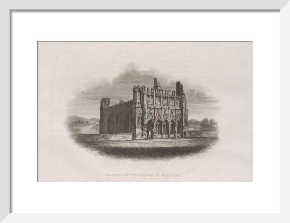 John Le Keux and Thomas Taylor (engraver), Chantry on the bridge at Wakefield, n.d.