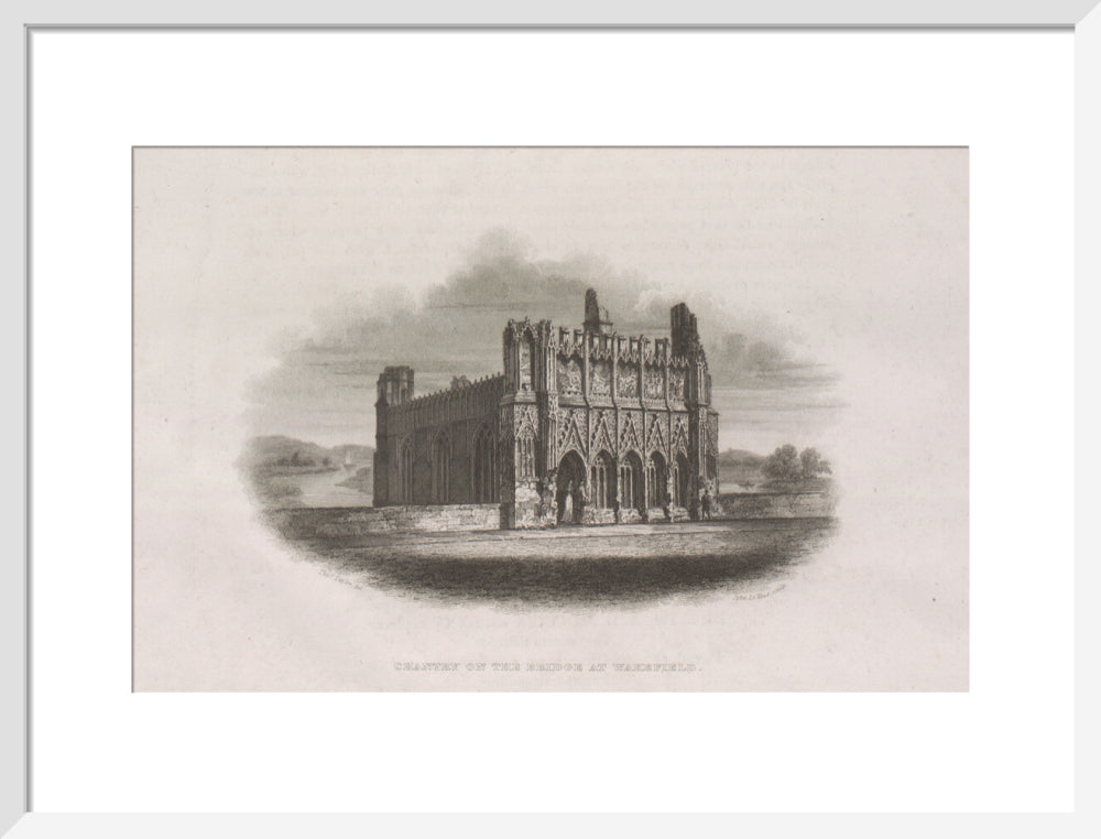 John Le Keux and Thomas Taylor (engraver), Chantry on the bridge at Wakefield, n.d.