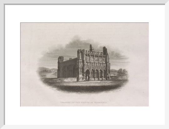 John Le Keux and Thomas Taylor (engraver), Chantry on the bridge at Wakefield, n.d.