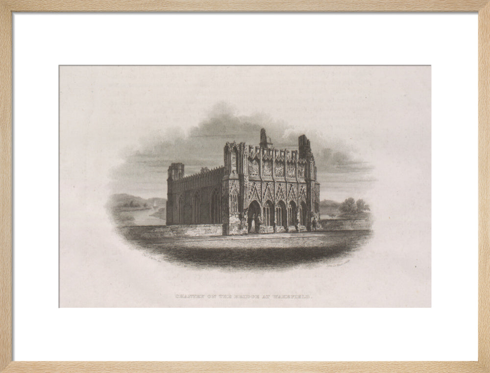 John Le Keux and Thomas Taylor (engraver), Chantry on the bridge at Wakefield, n.d.