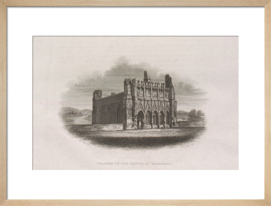 John Le Keux and Thomas Taylor (engraver), Chantry on the bridge at Wakefield, n.d.