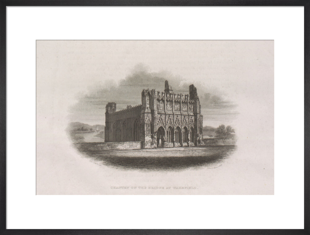John Le Keux and Thomas Taylor (engraver), Chantry on the bridge at Wakefield, n.d.