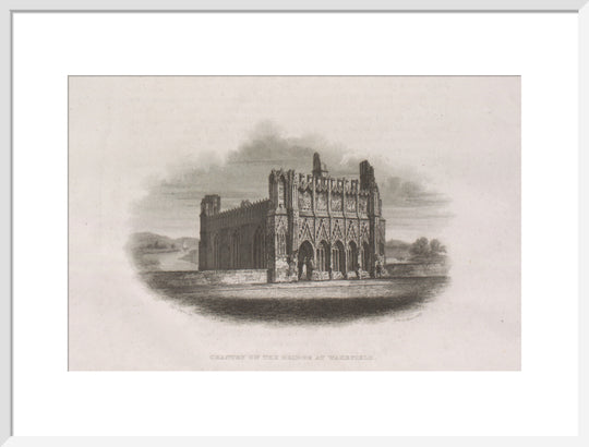 John Le Keux and Thomas Taylor (engraver), Chantry on the bridge at Wakefield, n.d.