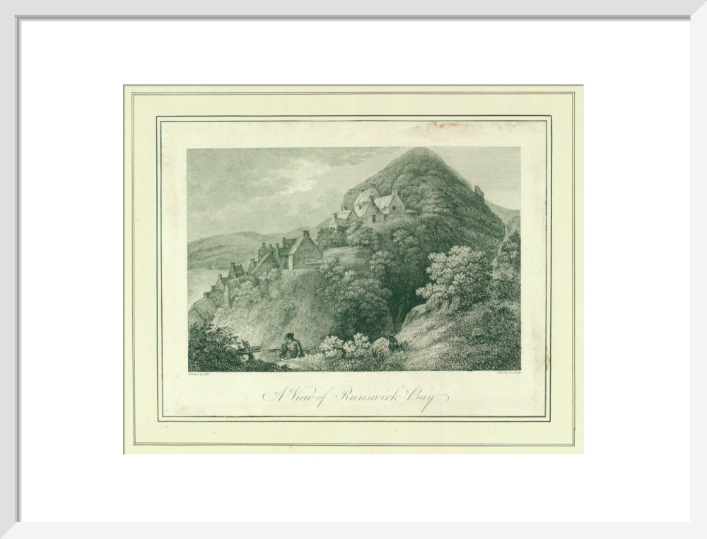 R Scott, A View of Runswick Bay, n.d.