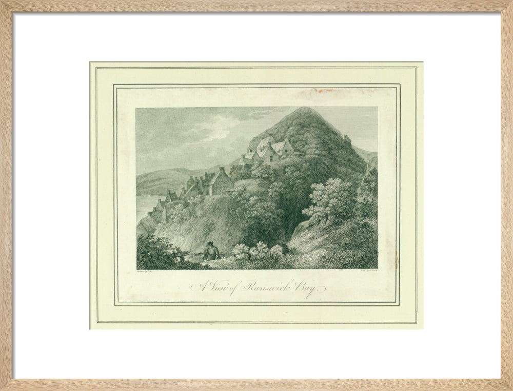R Scott, A View of Runswick Bay, n.d.