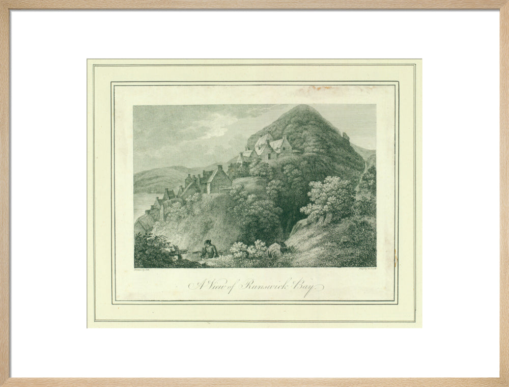 R Scott, A View of Runswick Bay, n.d.