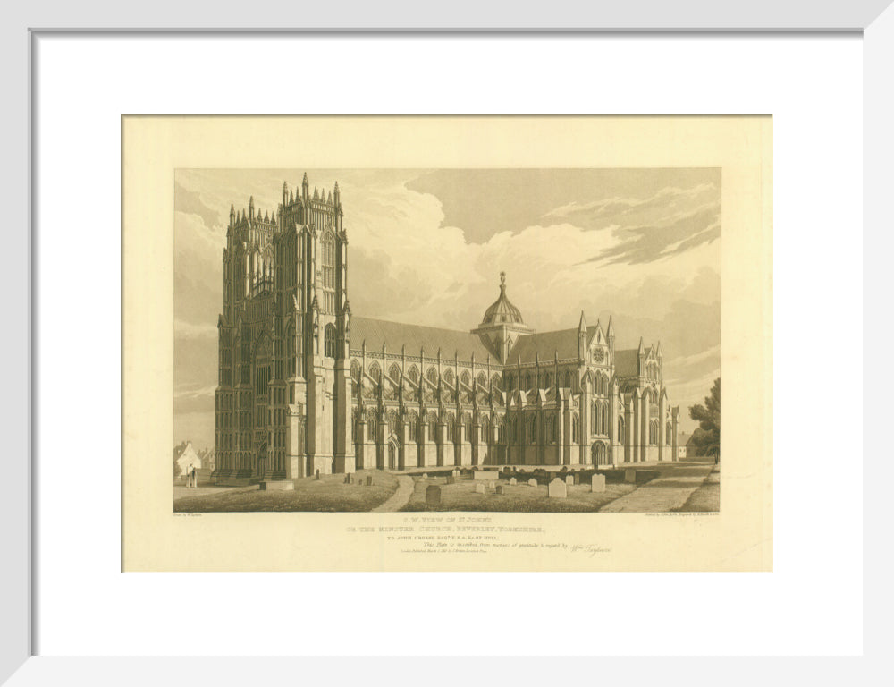 South West View of Beverley Minster