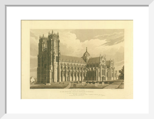 South West View of Beverley Minster