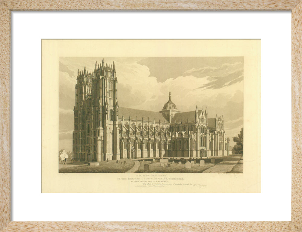 South West View of Beverley Minster