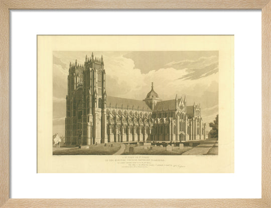 South West View of Beverley Minster