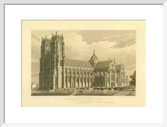 South West View of Beverley Minster