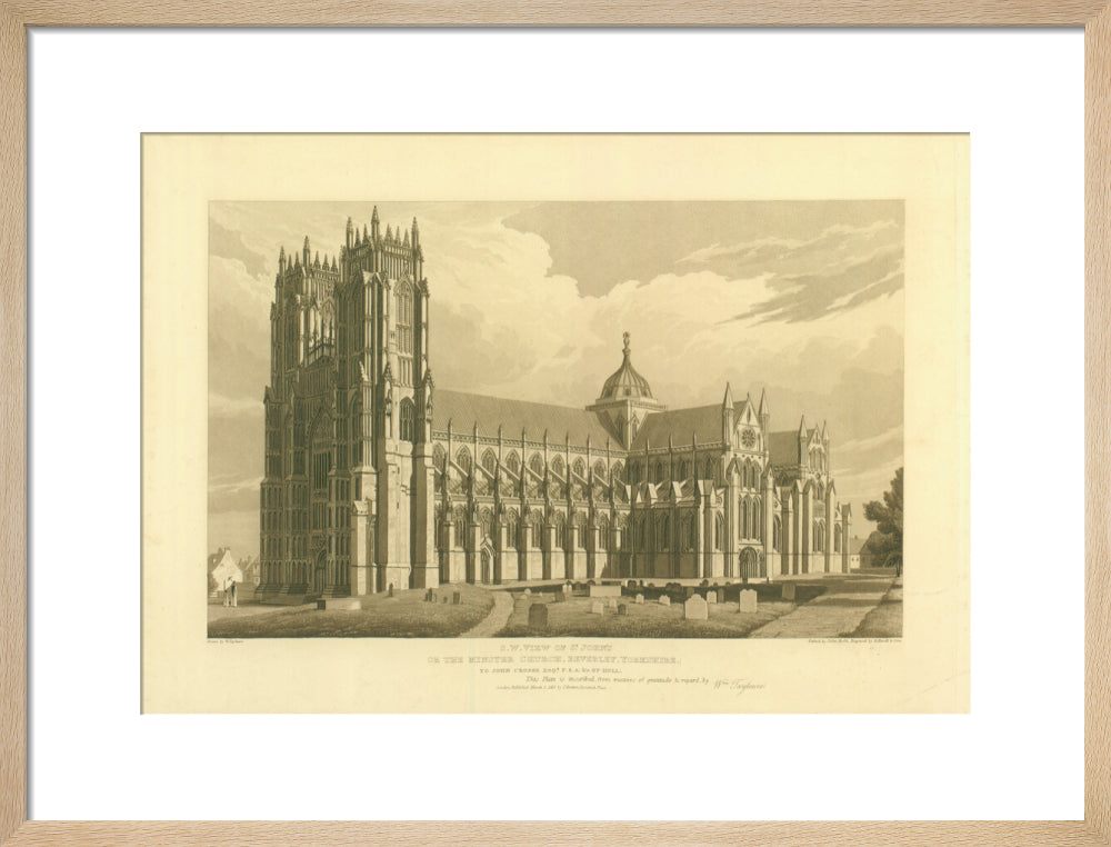 South West View of Beverley Minster