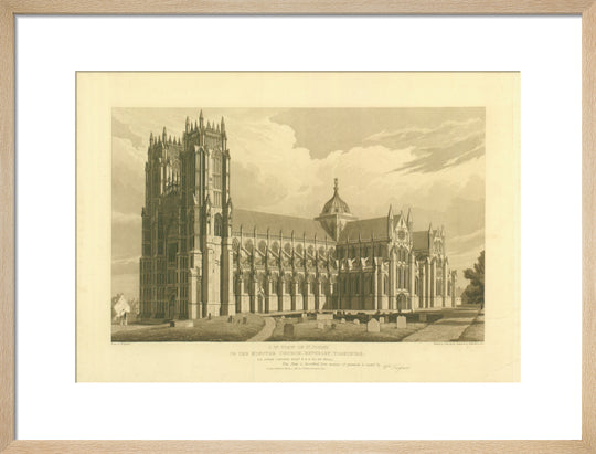 South West View of Beverley Minster