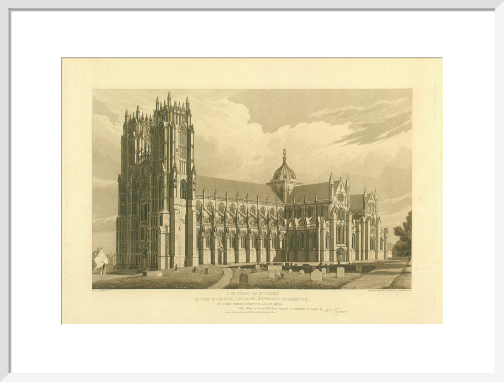 South West View of Beverley Minster