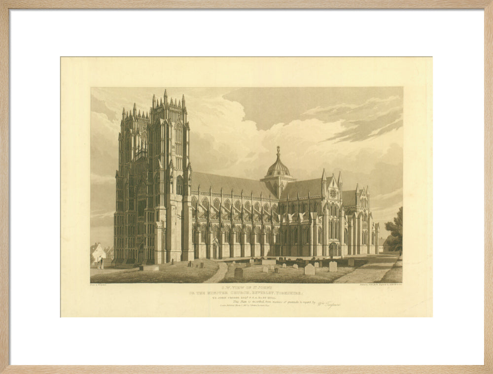 South West View of Beverley Minster