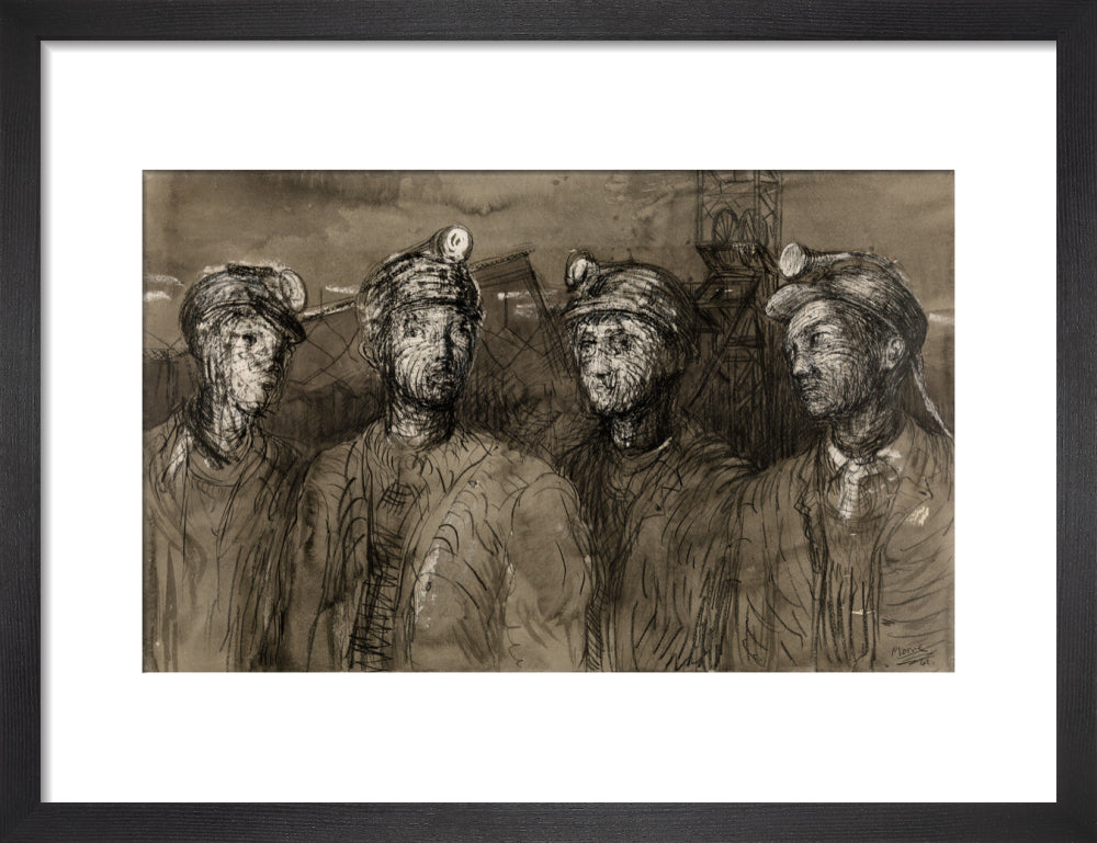 Henry Moore, Pit Boys at Pithead, 1942