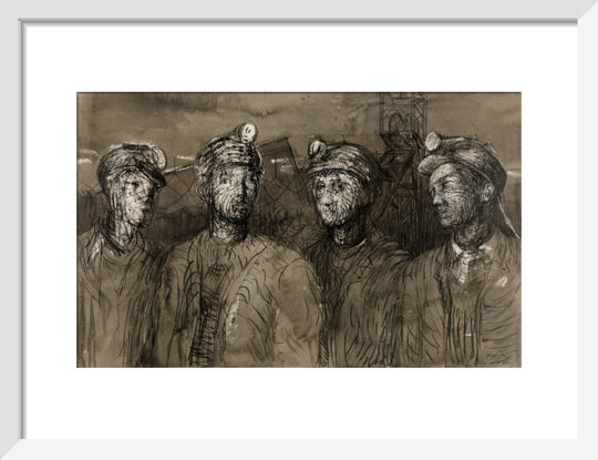 Henry Moore, Pit Boys at Pithead, 1942