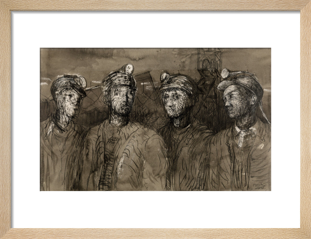Henry Moore, Pit Boys at Pithead, 1942