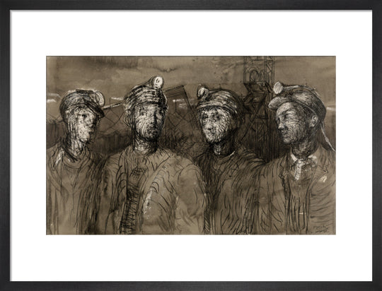 Henry Moore, Pit Boys at Pithead, 1942