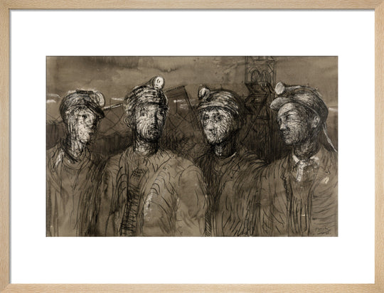 Henry Moore, Pit Boys at Pithead, 1942
