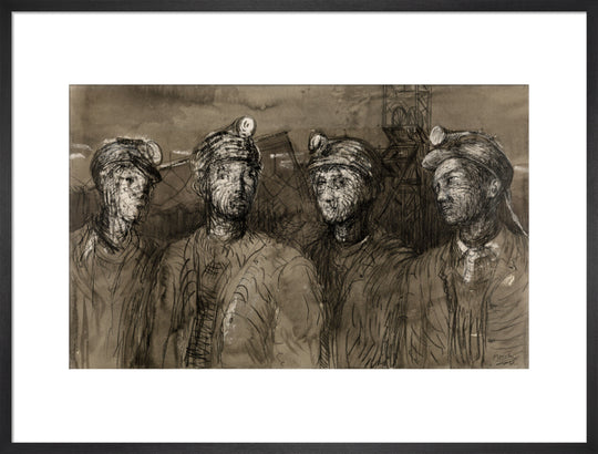 Henry Moore, Pit Boys at Pithead, 1942