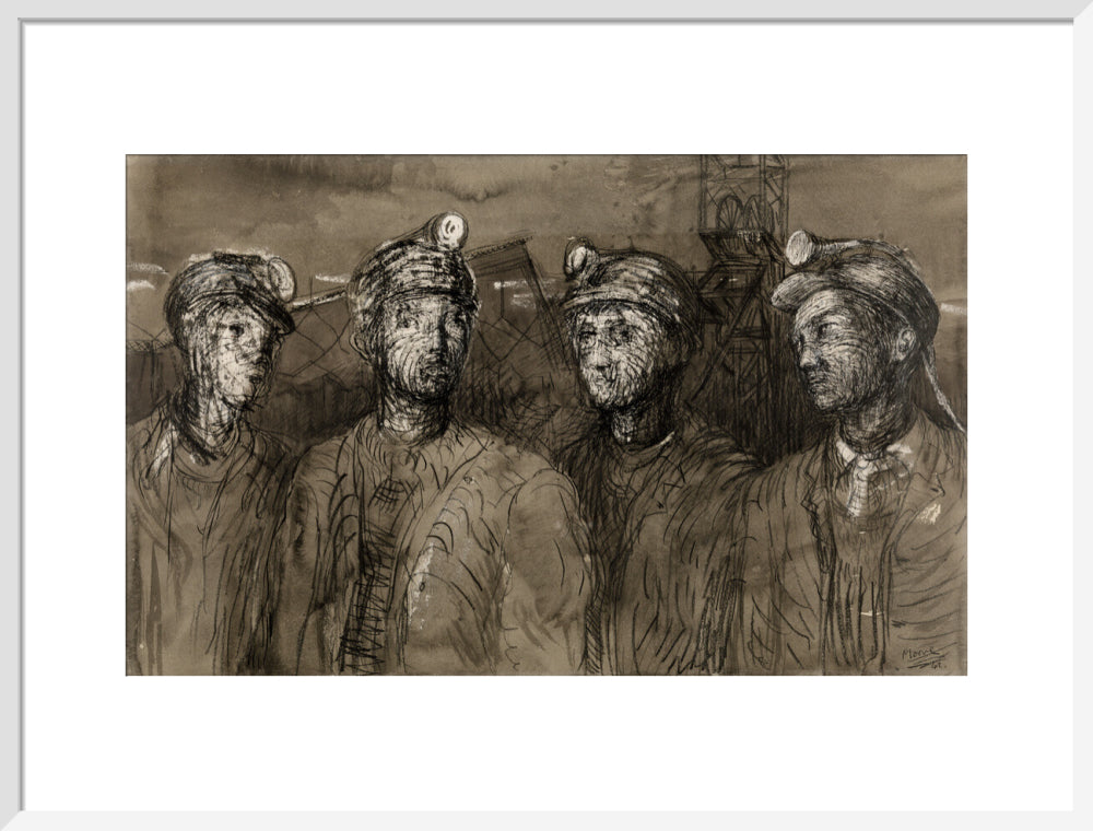 Henry Moore, Pit Boys at Pithead, 1942