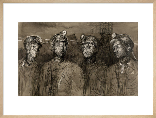 Henry Moore, Pit Boys at Pithead, 1942