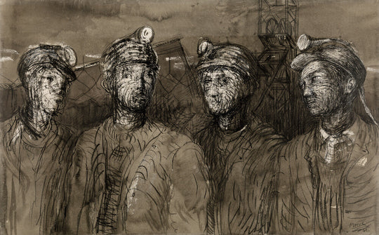 Henry Moore, Pit Boys at Pithead, 1942