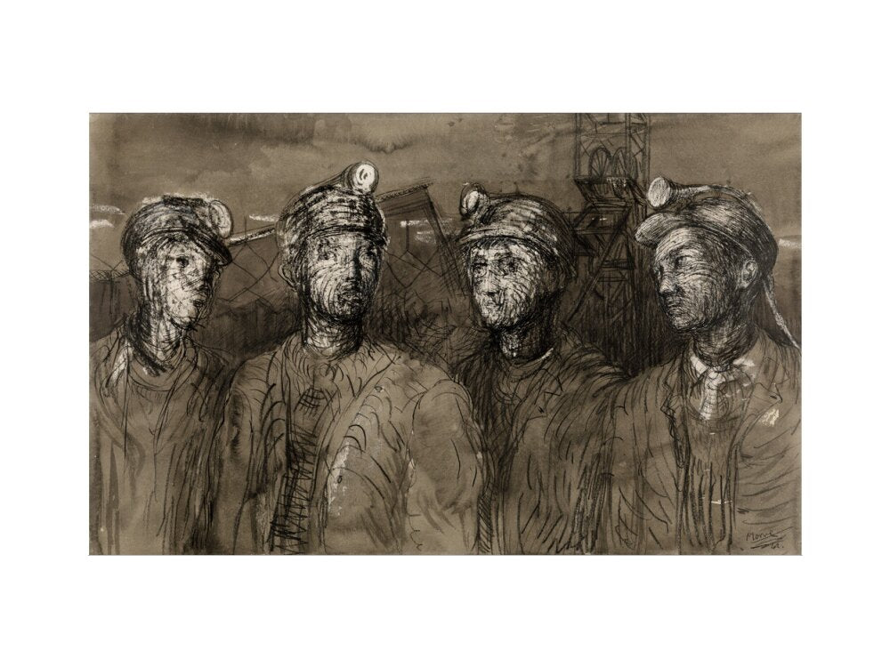 Henry Moore, Pit Boys at Pithead, 1942