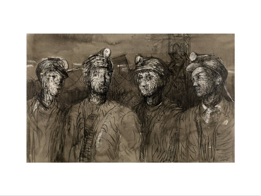 Henry Moore, Pit Boys at Pithead, 1942