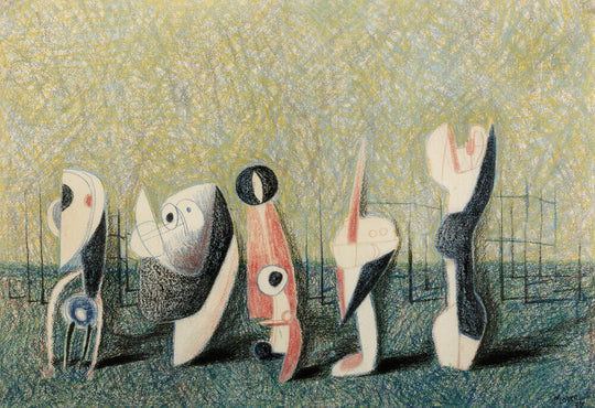 Henry Moore, Five Metal Forms, 1937