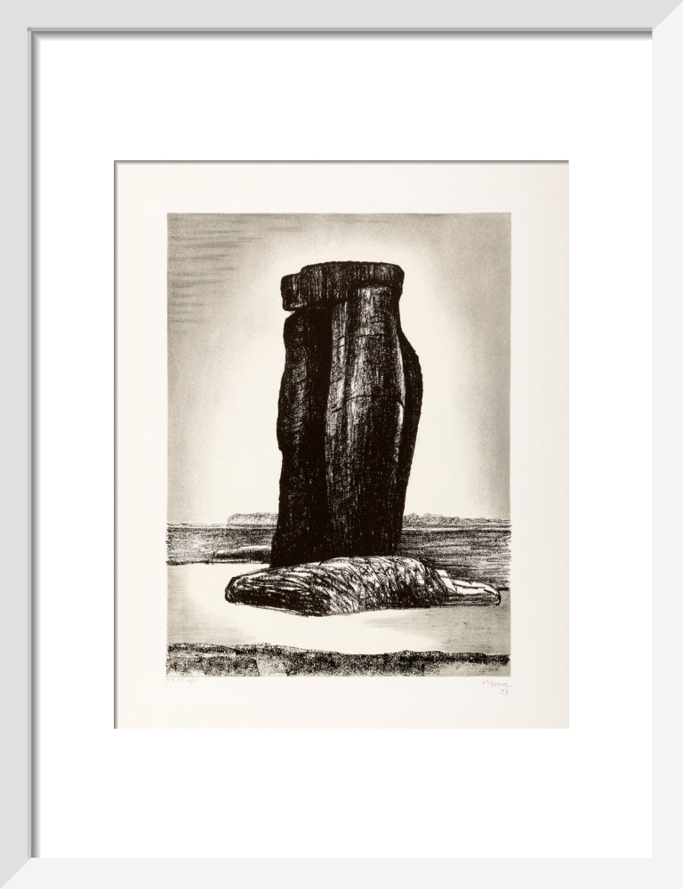 Henry Moore, Stonehenge VIII: Sentinel, 1973
