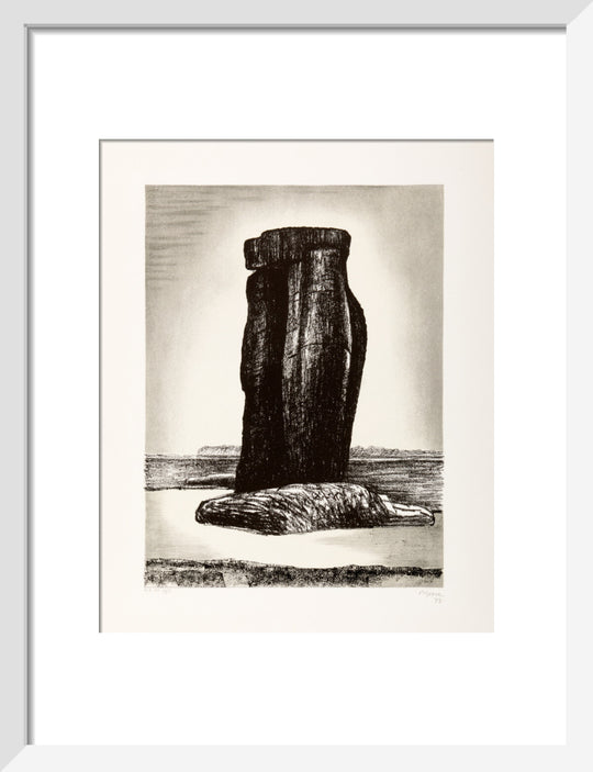 Henry Moore, Stonehenge VIII: Sentinel, 1973