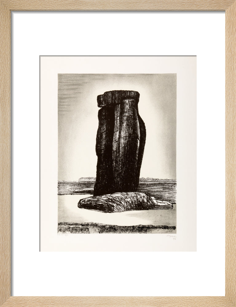 Henry Moore, Stonehenge VIII: Sentinel, 1973