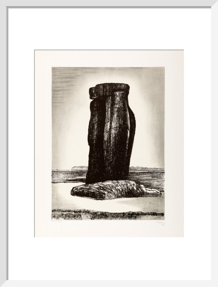 Henry Moore, Stonehenge VIII: Sentinel, 1973
