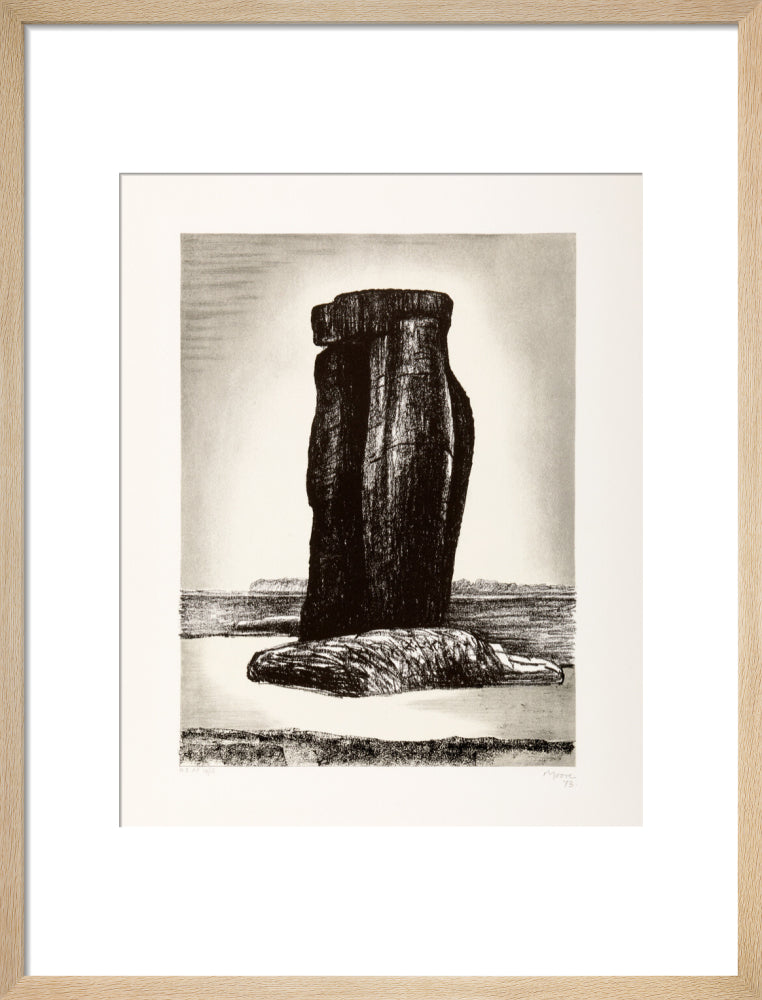 Henry Moore, Stonehenge VIII: Sentinel, 1973