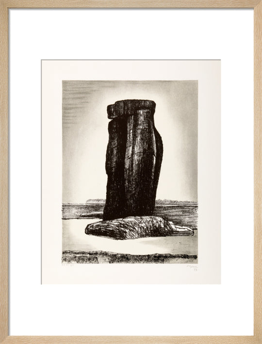 Henry Moore, Stonehenge VIII: Sentinel, 1973