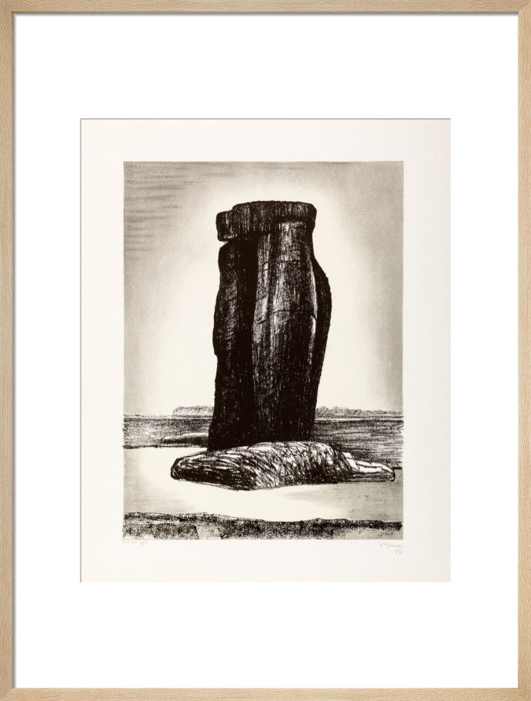 Henry Moore, Stonehenge VIII: Sentinel, 1973