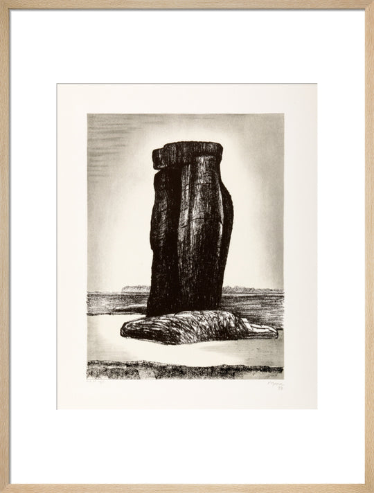 Henry Moore, Stonehenge VIII: Sentinel, 1973